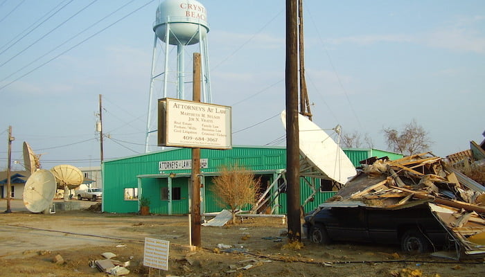 hurricane ike damage to property in 2008